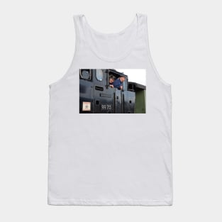 Steam Train Driver Tank Top